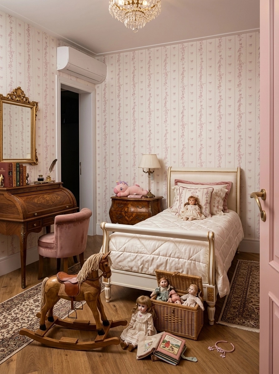 Interior design in Classic style — Kids Room by GenRoom AI