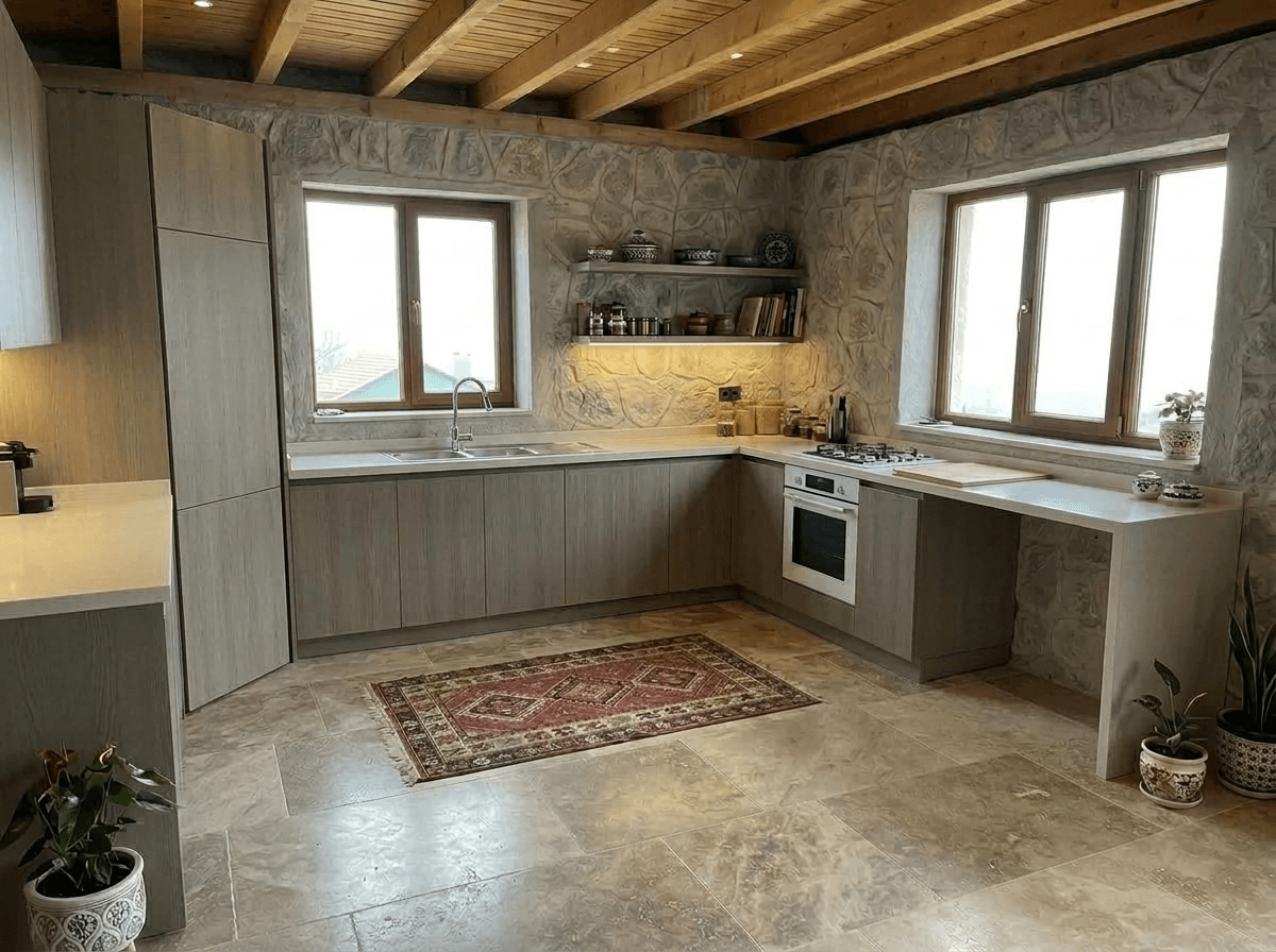 Kitchen interior in no_style style — photo by GenRoom AI