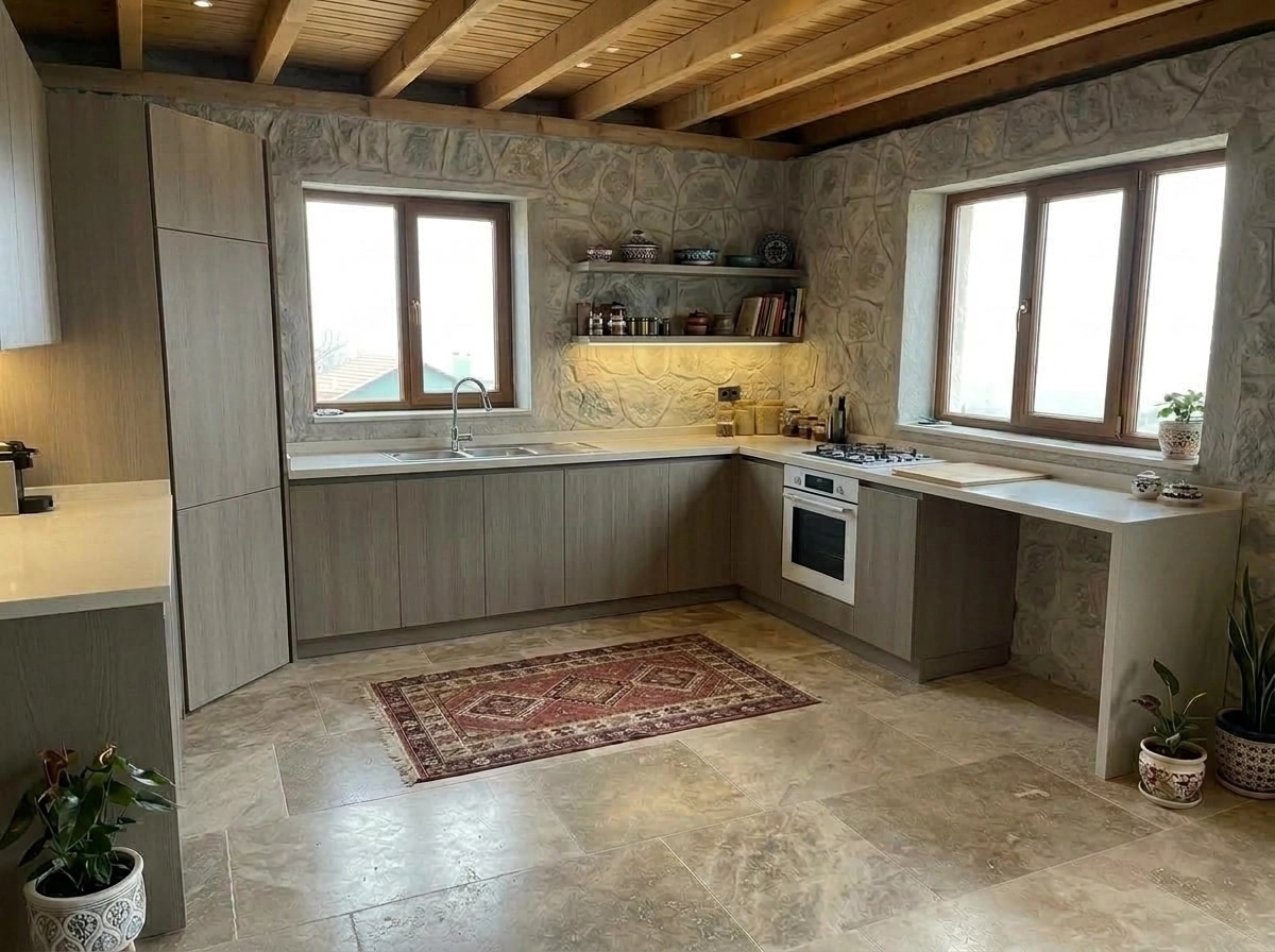 Kitchen interior in no_style style — photo by GenRoom AI