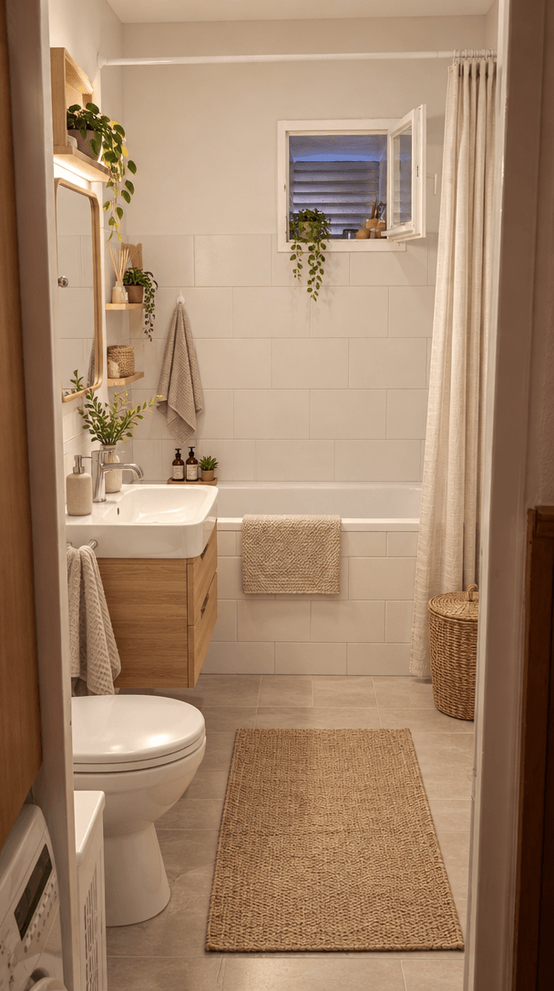 Interior design in Scandinavian style — Bathroom by GenRoom AI