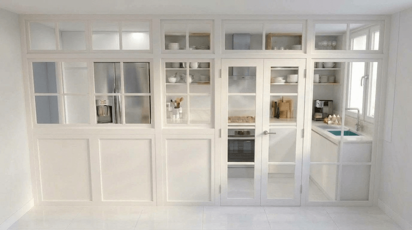 Kitchen interior in no_style style — photo by GenRoom AI