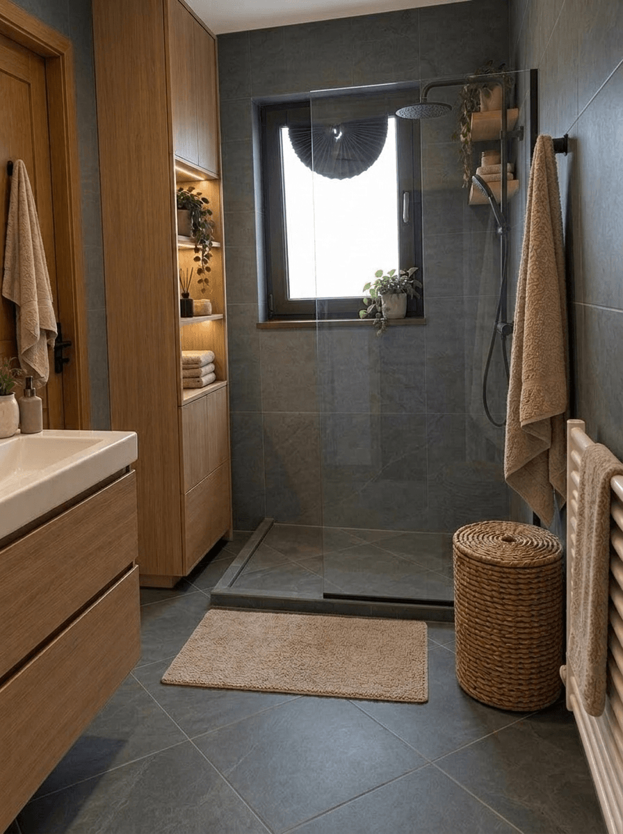 Minimalism Bathroom design — interior photo by GenRoom AI