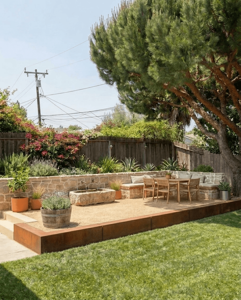 Yard design in no_style style — photo by GenRoom AI