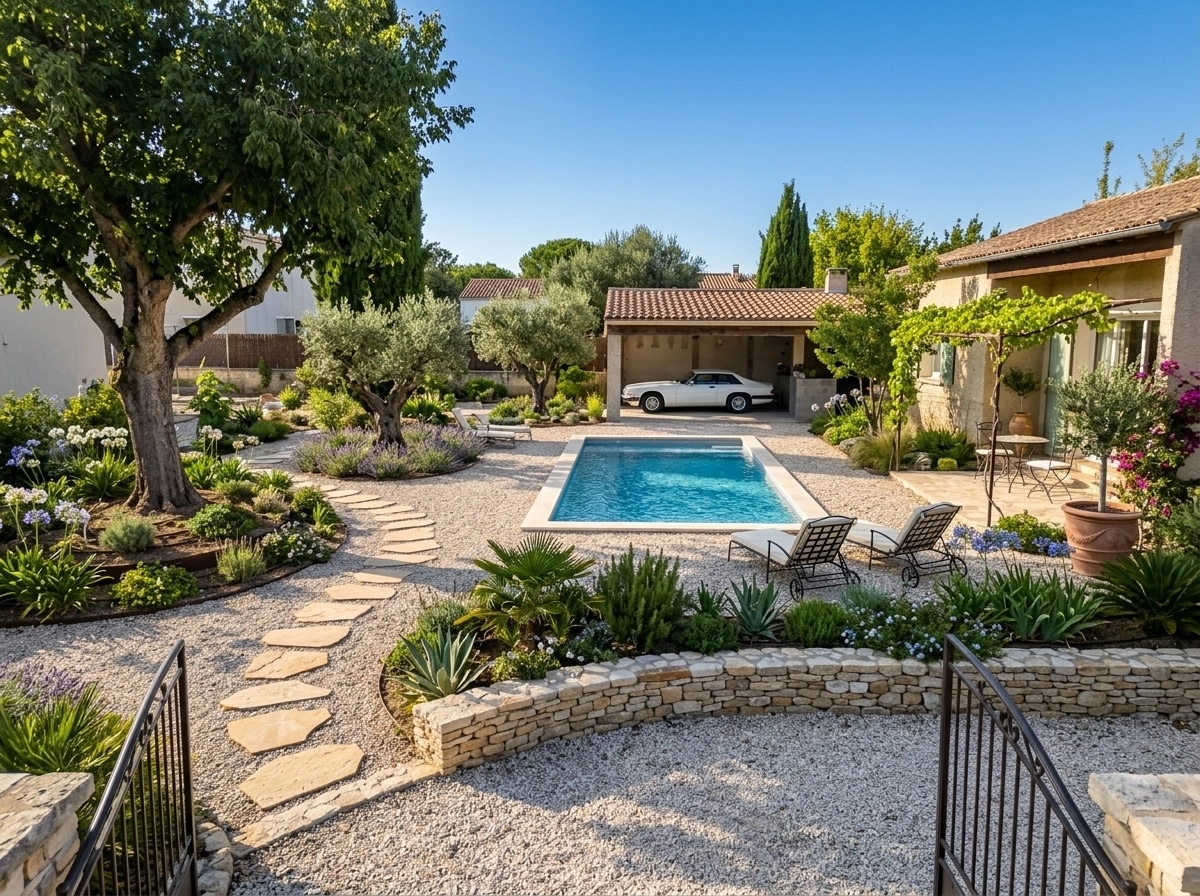 Mediterranean Yard Yard design — yard photo by GenRoom AI