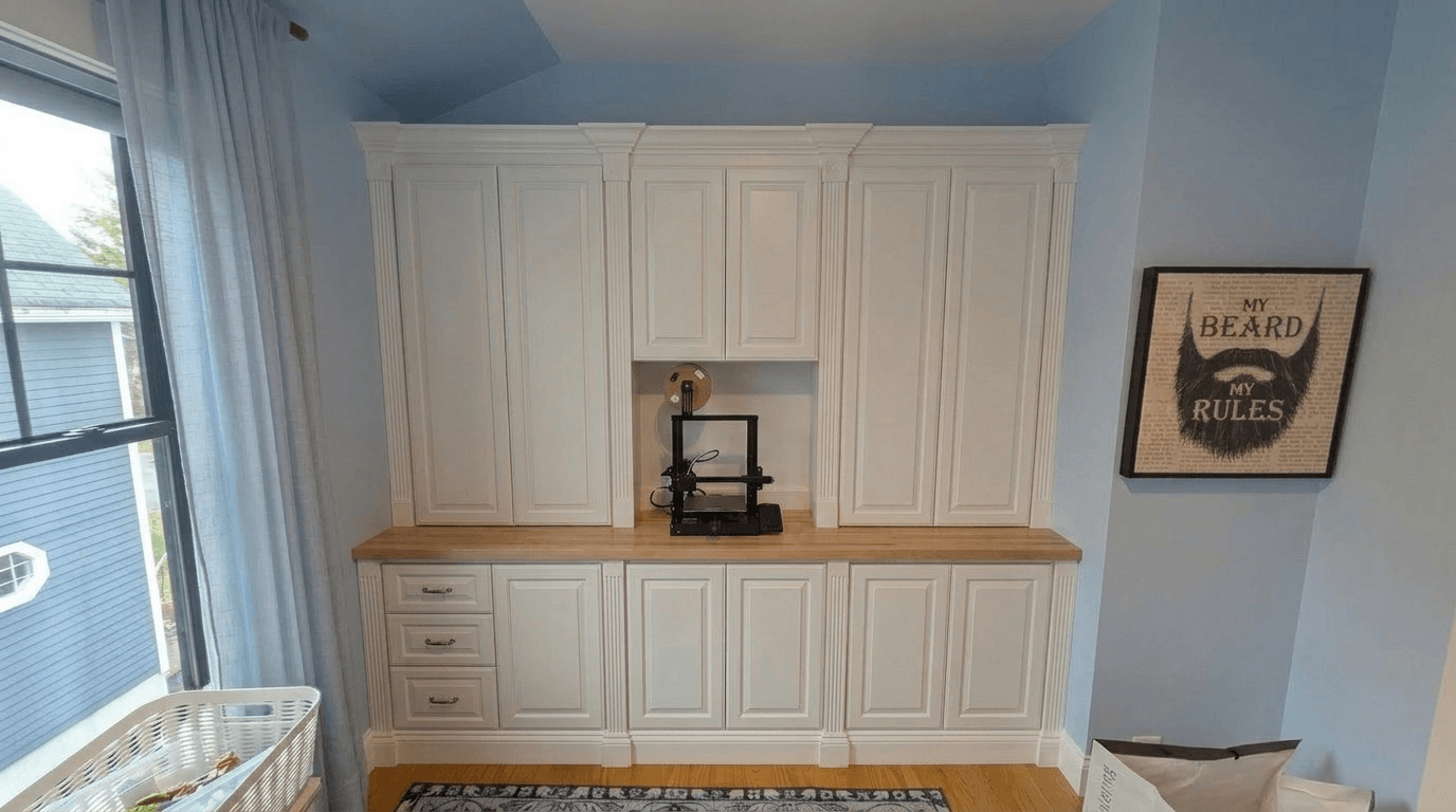 Interior design in Classic style — home_office by GenRoom AI