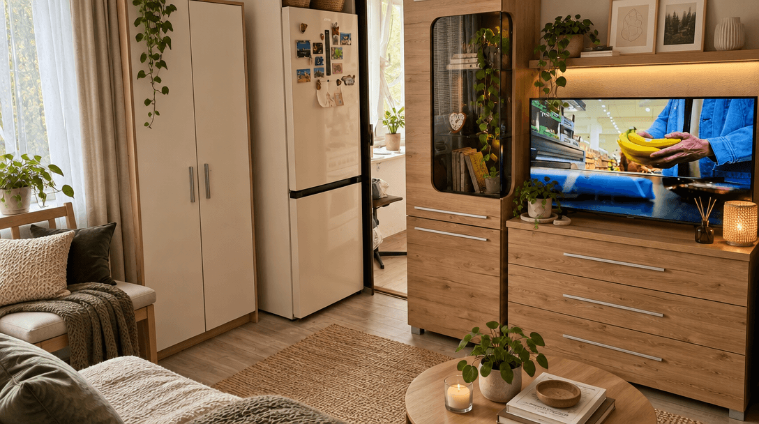 Interior design in Contemporary style — Living Room by GenRoom AI