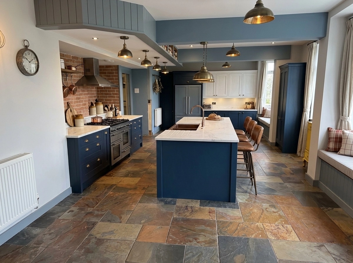 Design de interiores em estilo Rustic — Cozinha por GenRoom AI