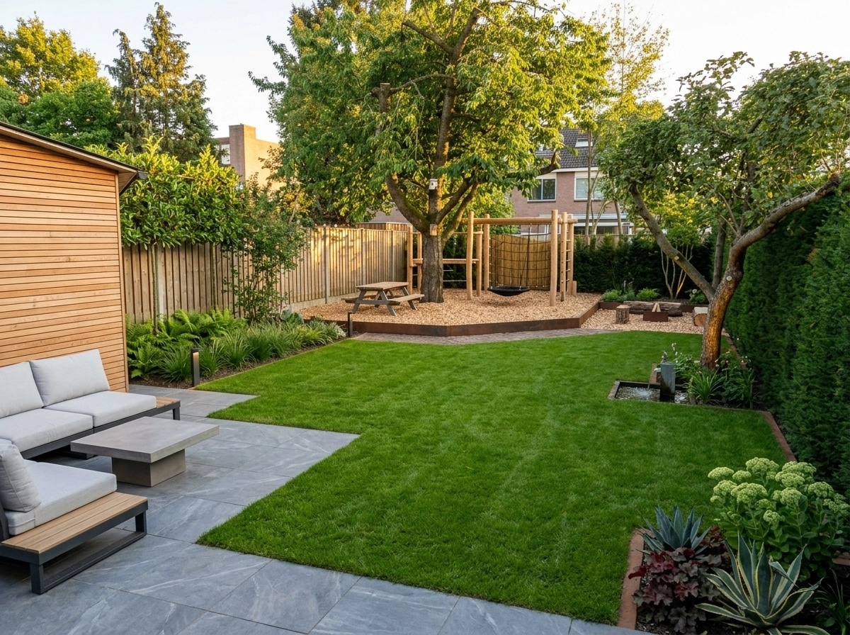 Contemporary Yard Yard design — yard photo by GenRoom AI