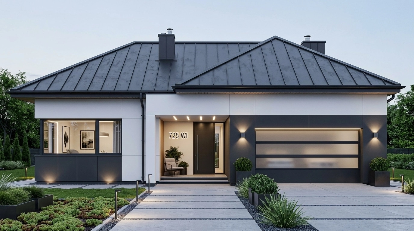 Contemporary Facade Facade design — facade photo by GenRoom AI