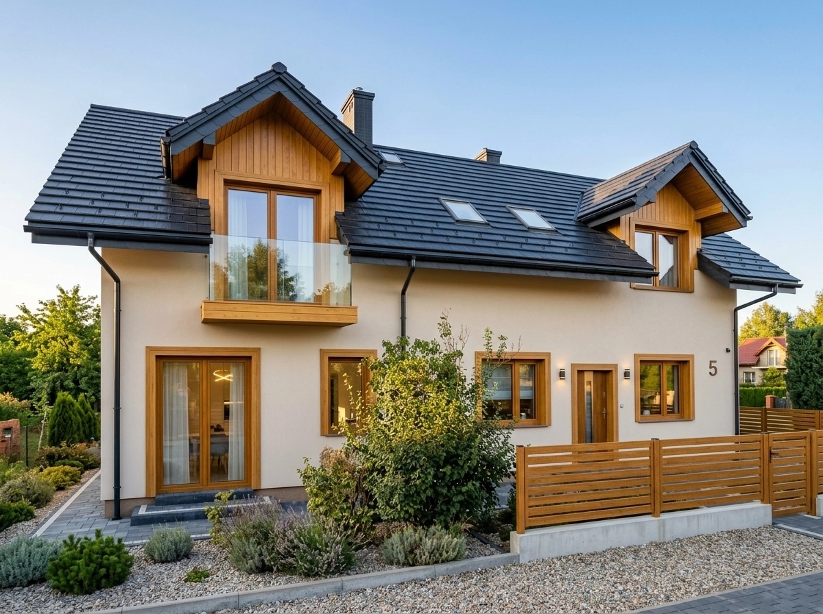 Scandinavian Facade Facade design — facade photo by GenRoom AI