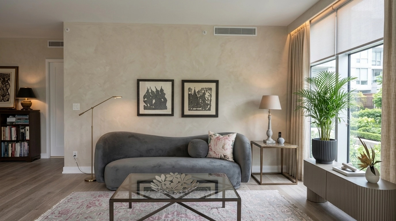 Interior design in Contemporary style — Living Room by GenRoom AI