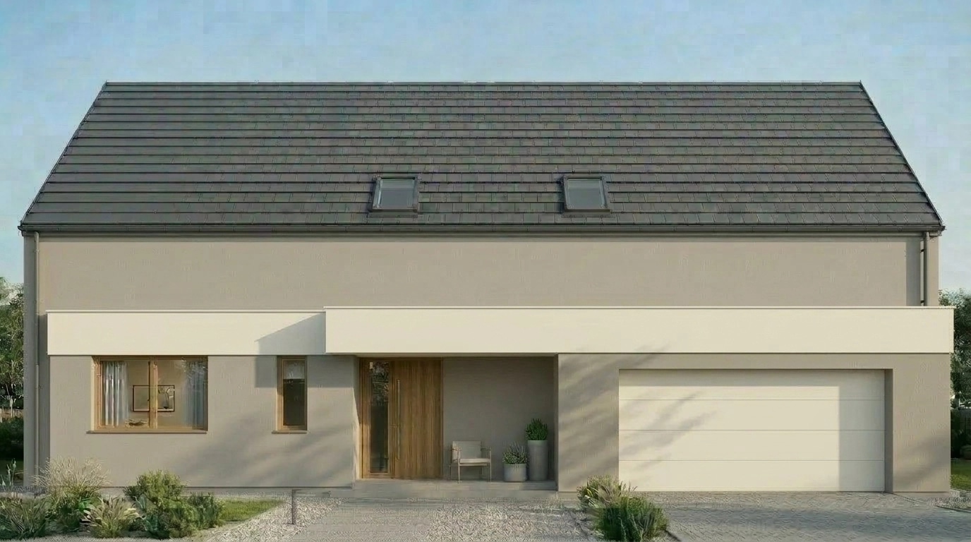 Scandinavian Facade Facade design — facade photo by GenRoom AI