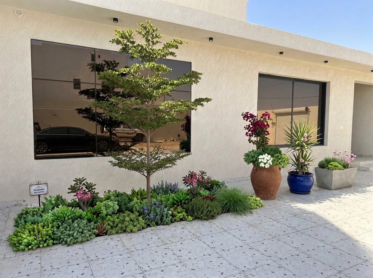 Yard design in no_style style — photo by GenRoom AI