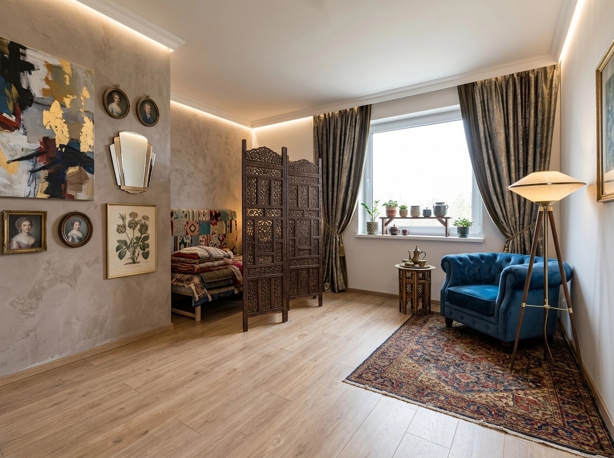 Interior design in Eclectic style — studio by GenRoom AI