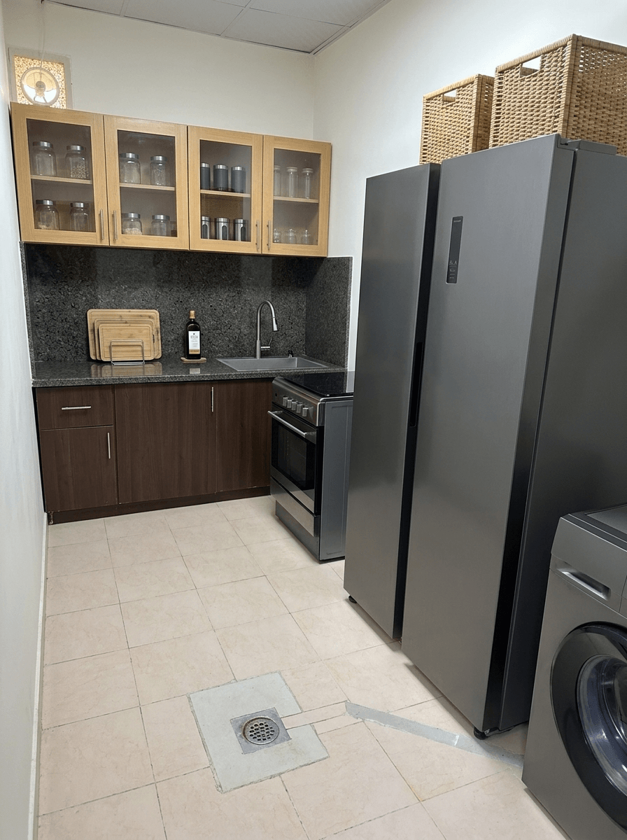 Kitchen interior in no_style style — photo by GenRoom AI