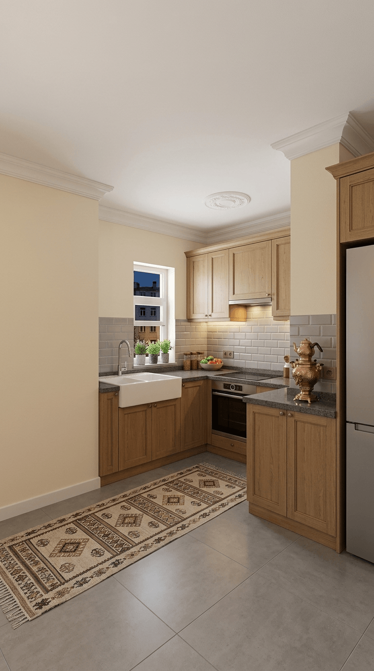 Kitchen interior in no_style style — photo by GenRoom AI