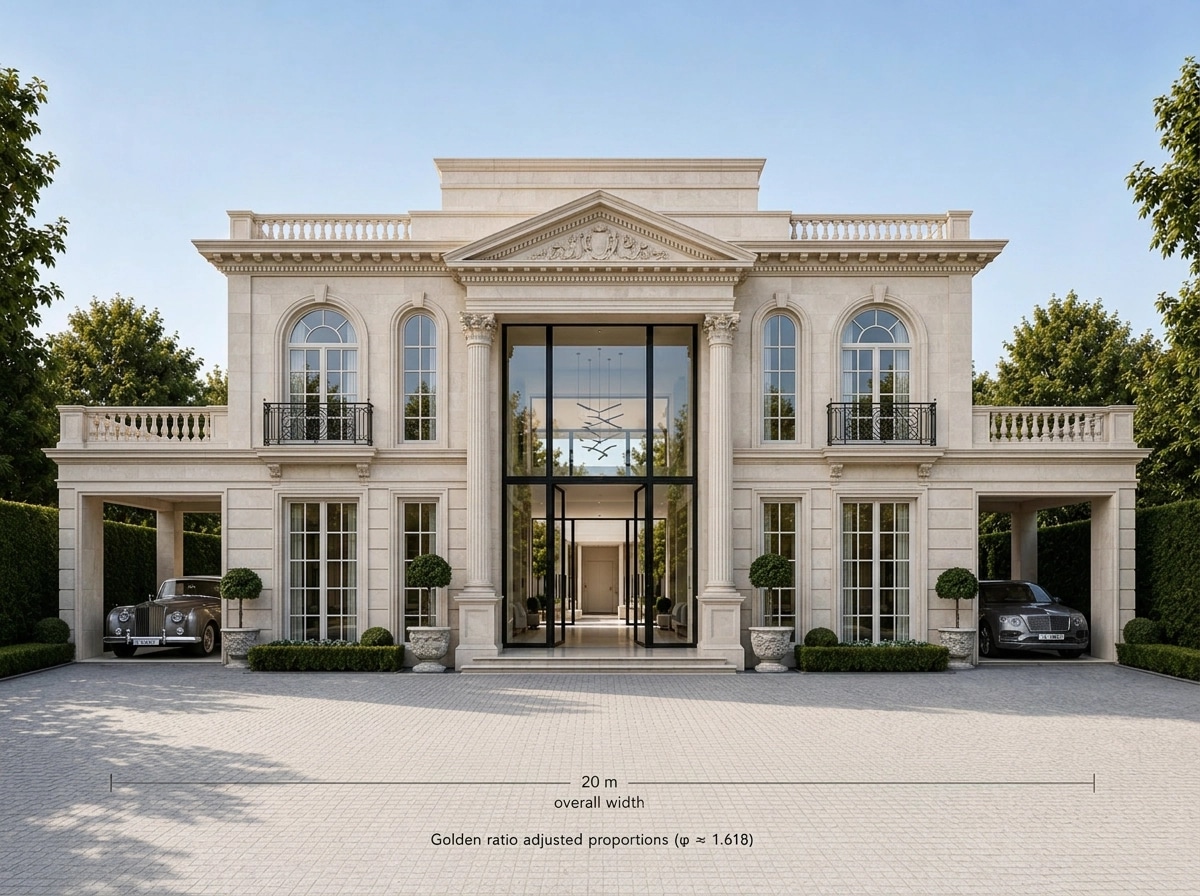 Facade design in Classic Facade style — Facade by GenRoom AI