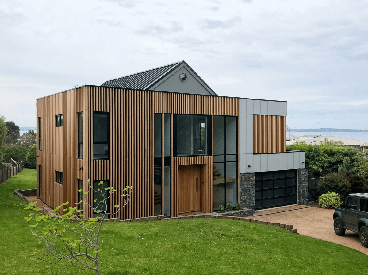 Contemporary Facade Facade design — facade photo by GenRoom AI