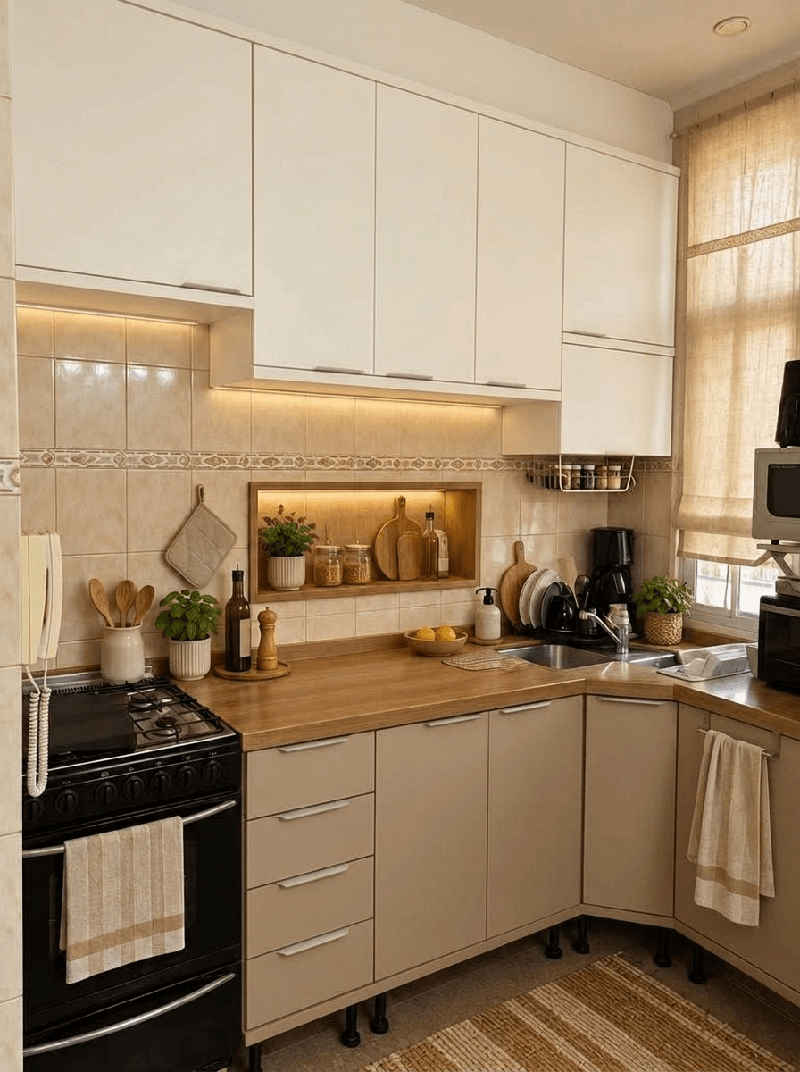 Kitchen interior in no_style style — photo by GenRoom AI