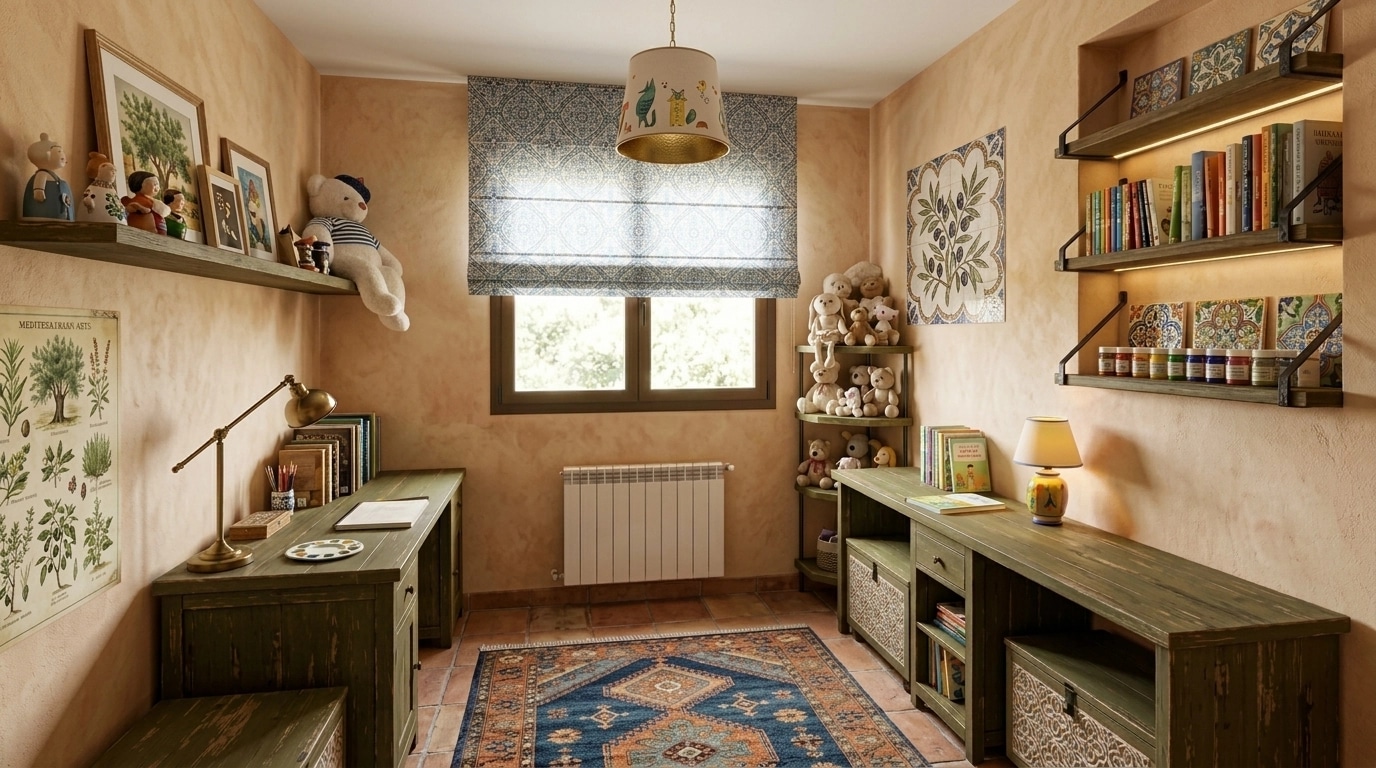 Interior design in Mediterranean style — other by GenRoom AI