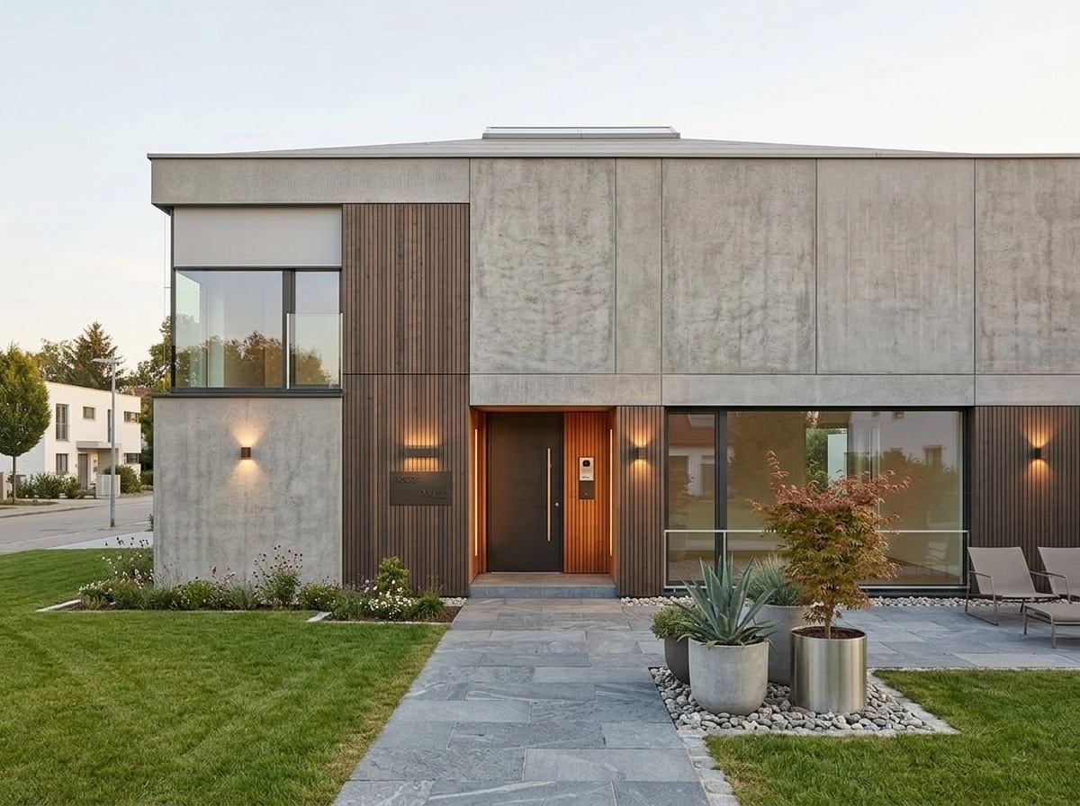Facade design in Contemporary Facade style — Facade by GenRoom AI