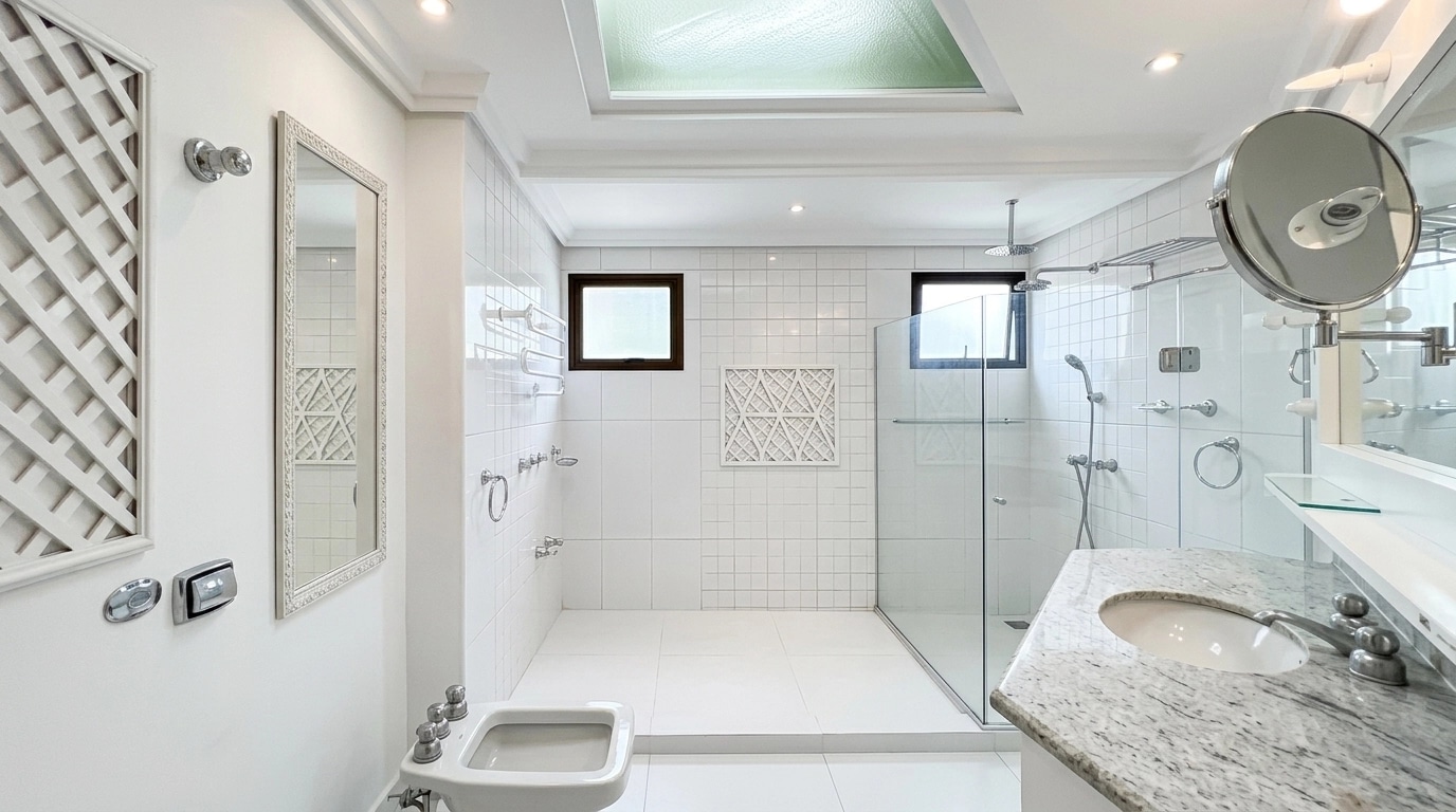 Bathroom interior in no_style style — photo by GenRoom AI