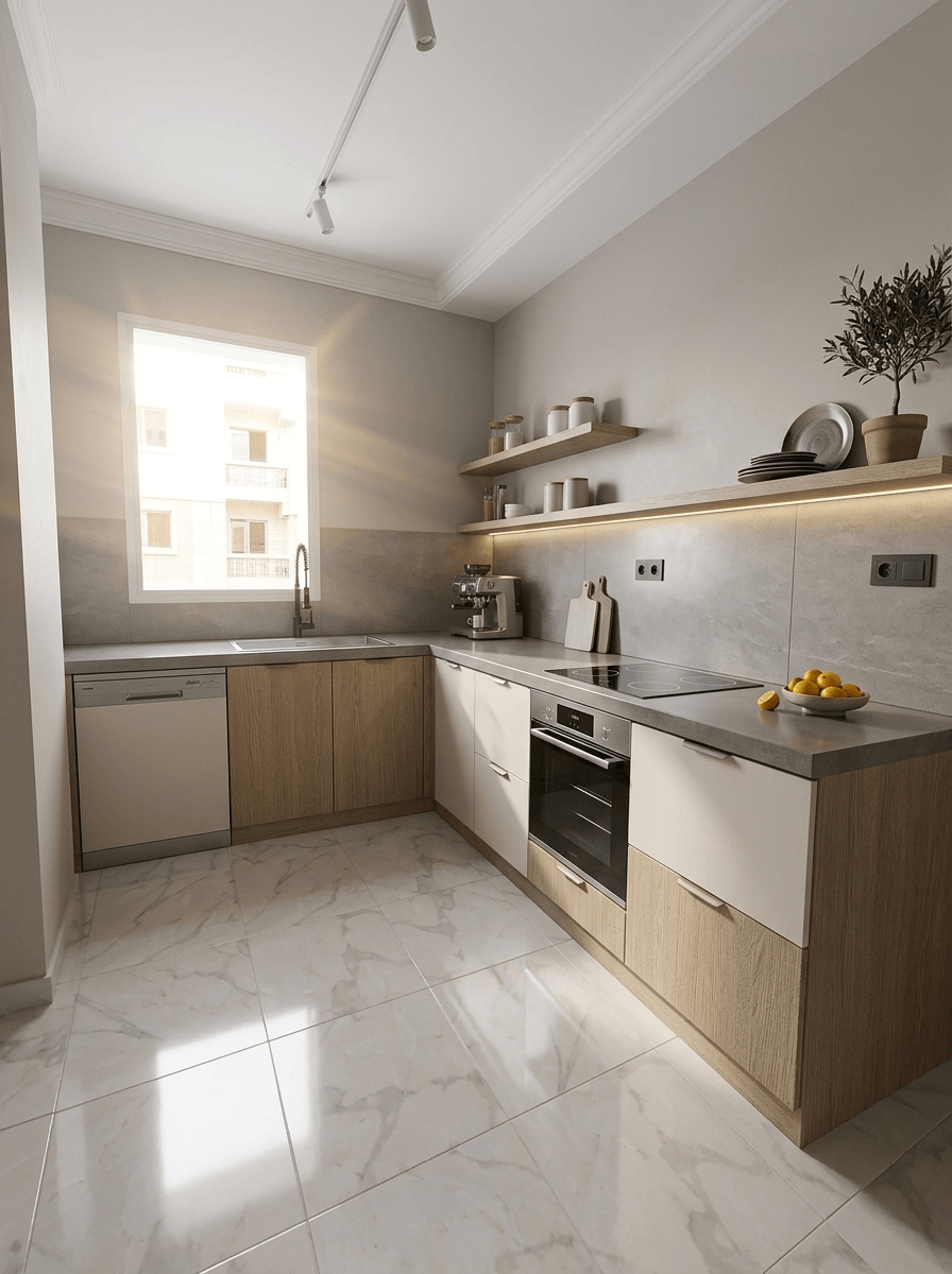 Kitchen interior in no_style style — photo by GenRoom AI