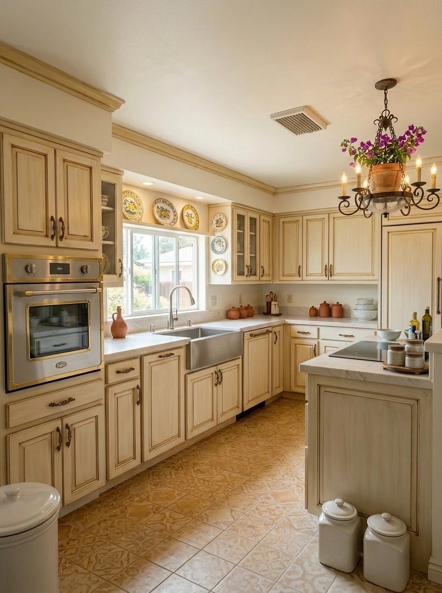 Mediterranean Kitchen design — interior photo by GenRoom AI