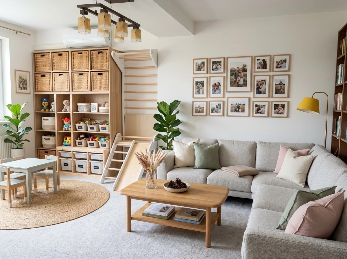Scandinavian Living Room design — interior photo by GenRoom AI