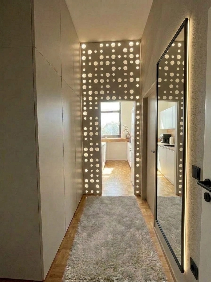 Hallway interior in no_style style — photo by GenRoom AI