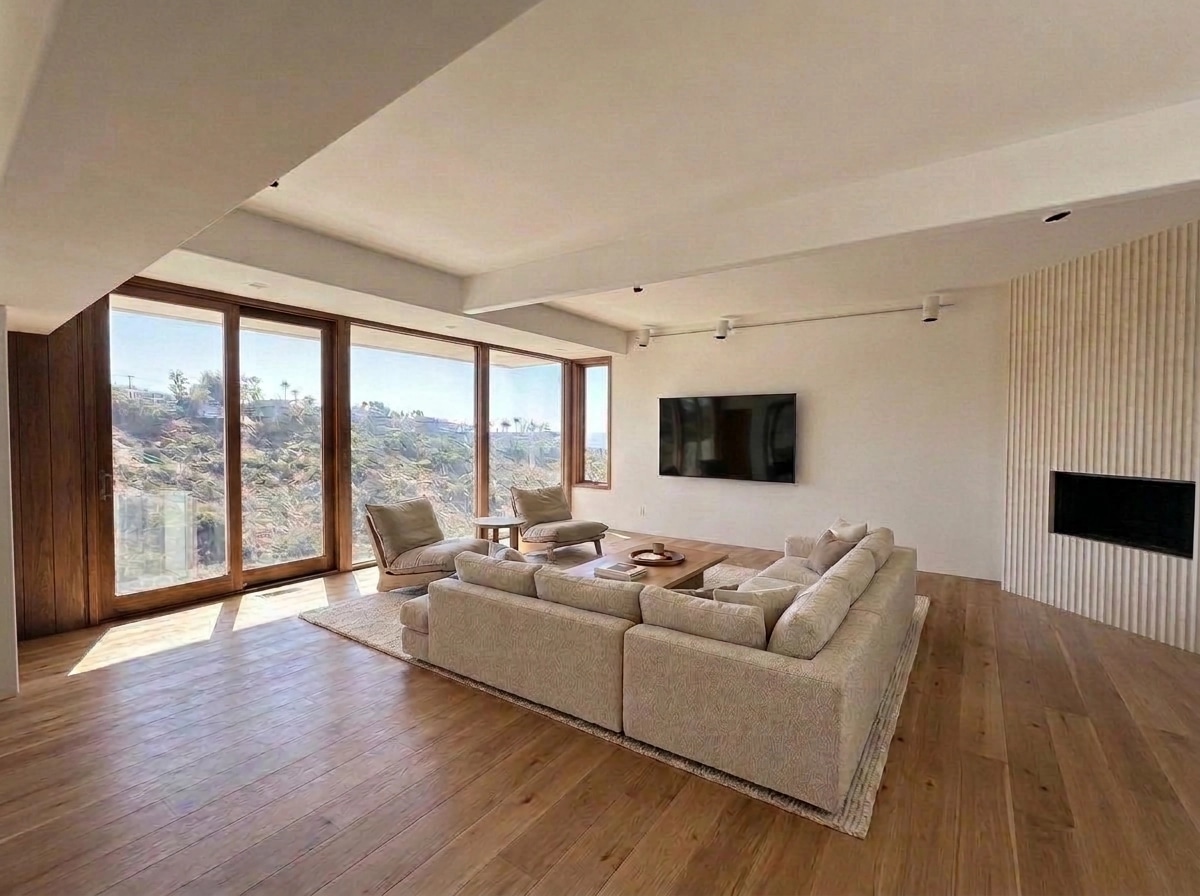 Interior design in Minimalism style — Living Room by GenRoom AI