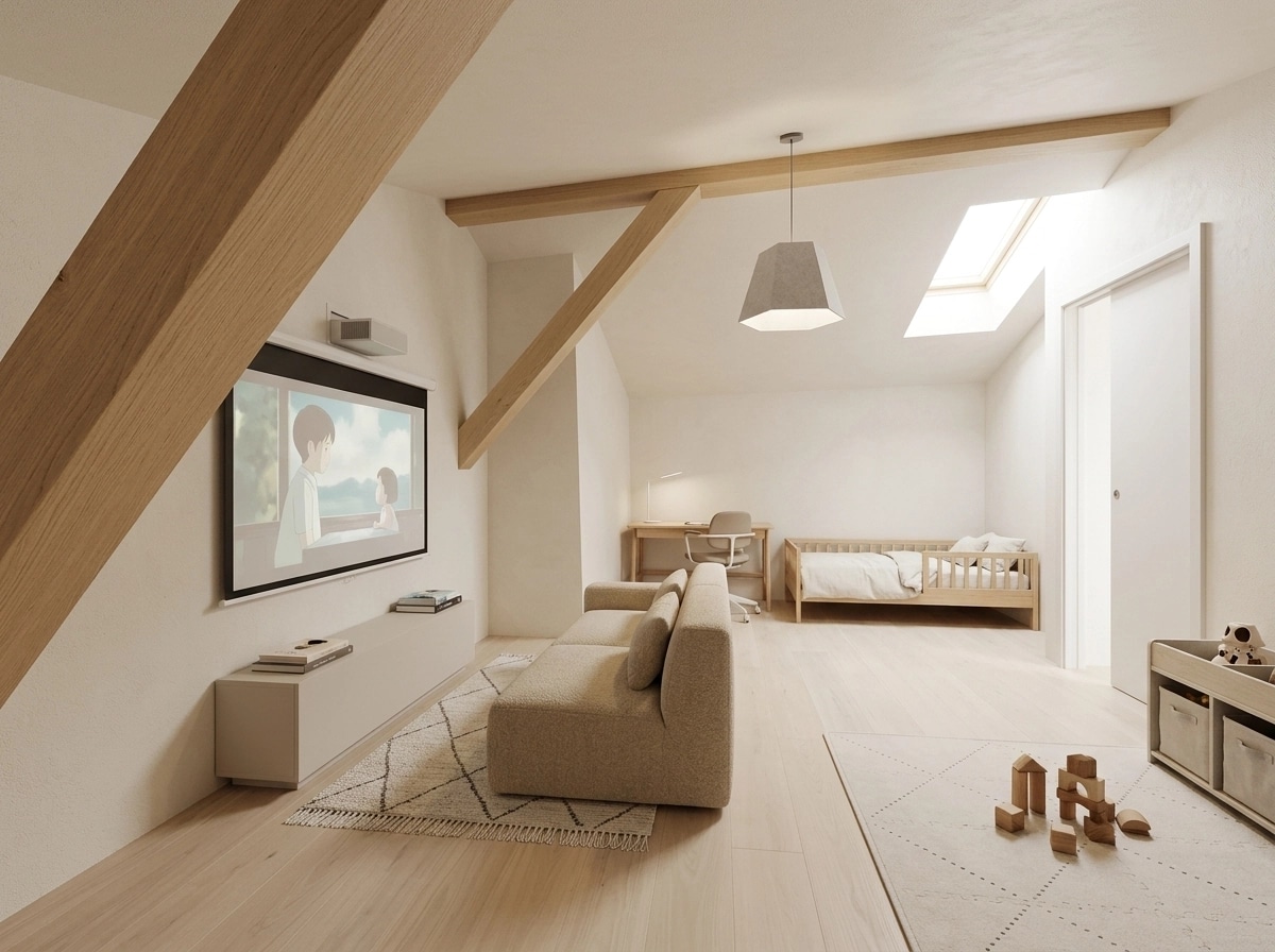 Minimalism Çocuk Odası design — interior photo by GenRoom AI