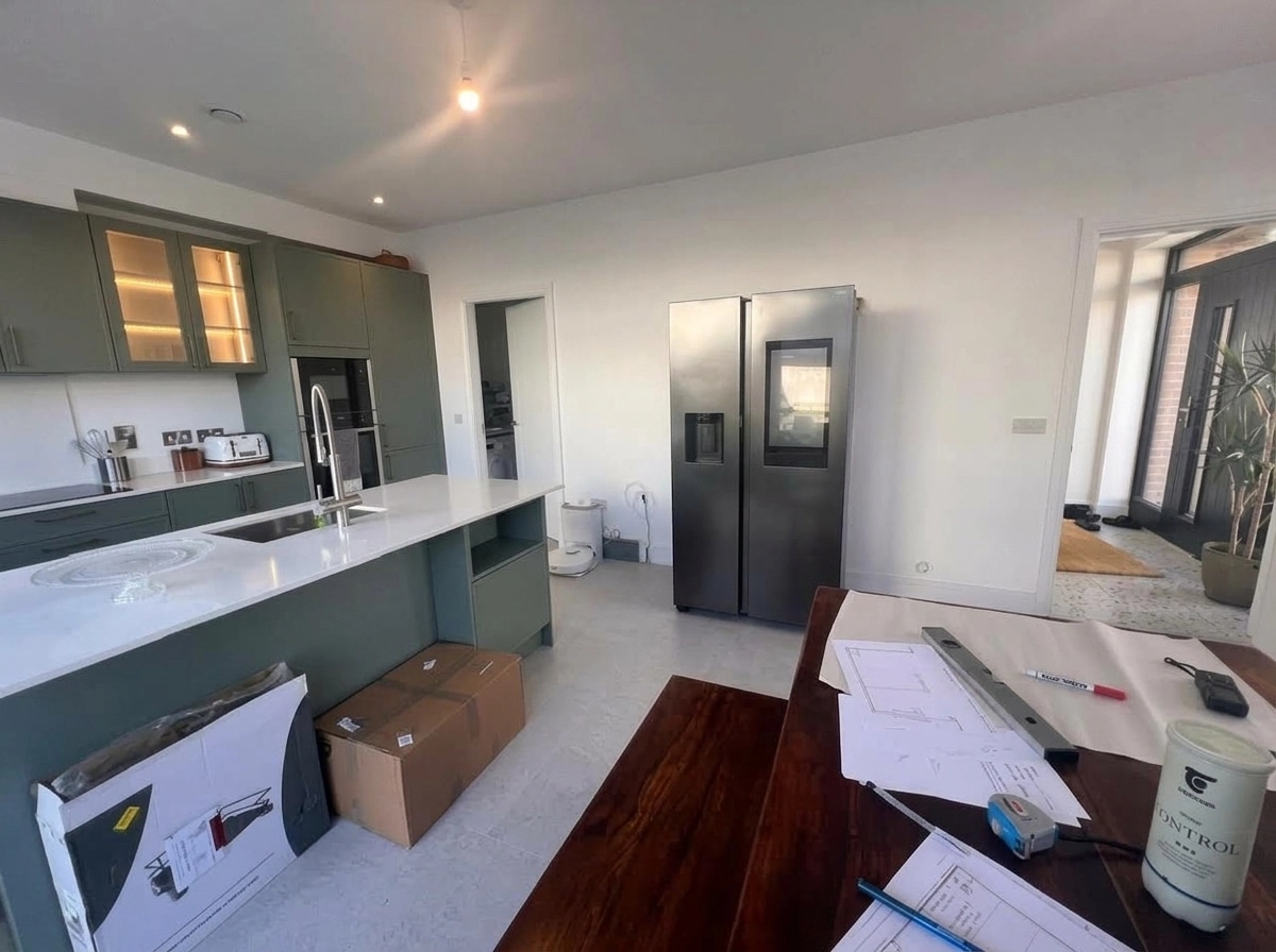 Kitchen interior in no_style style — photo by GenRoom AI