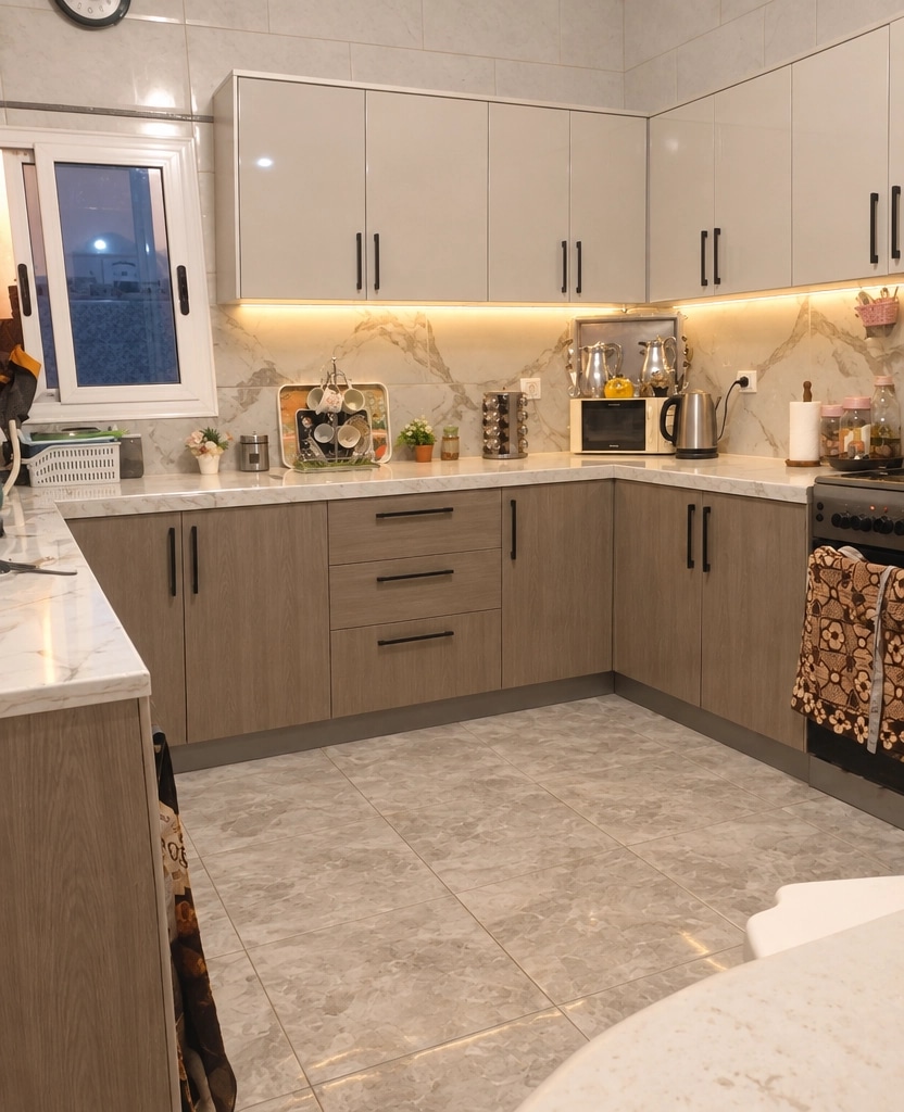 Interior design in Contemporary style — Kitchen by GenRoom AI
