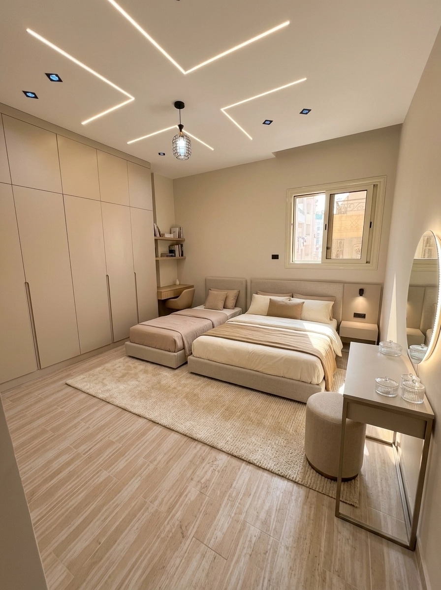 Minimalism Bedroom design — interior photo by GenRoom AI