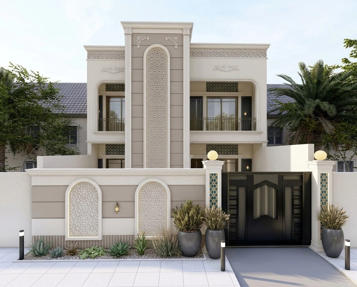 Contemporary Facade Facade design — facade photo by GenRoom AI