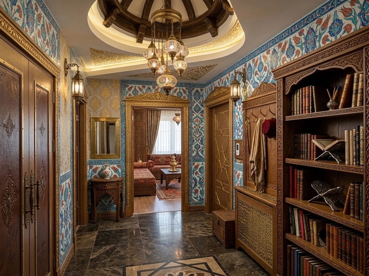 Interior design in Ottoman style — Hallway by GenRoom AI