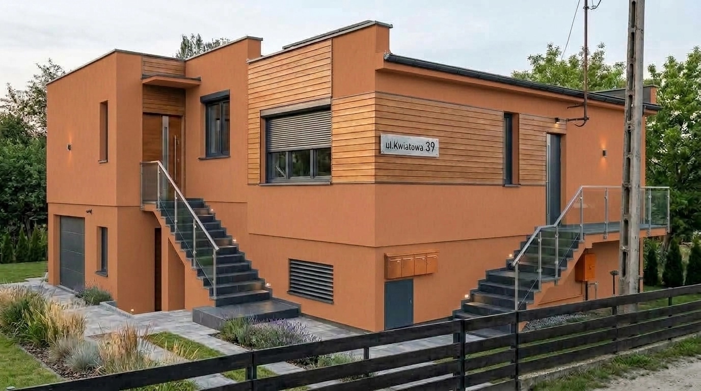 Facade design in Contemporary Facade style — Facade by GenRoom AI