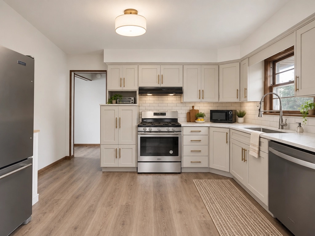 Kitchen interior in no_style style — photo by GenRoom AI