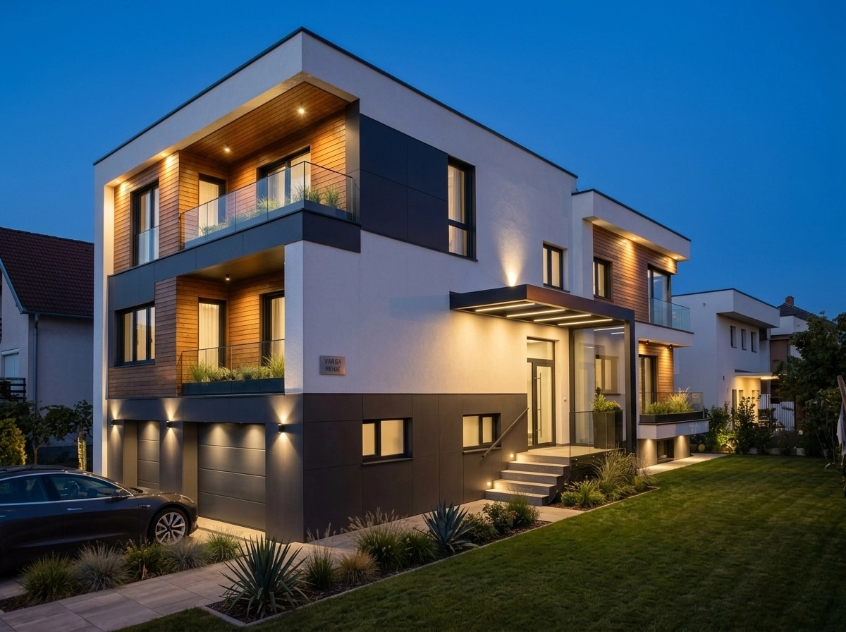 Contemporary Facade Facade design — facade photo by GenRoom AI