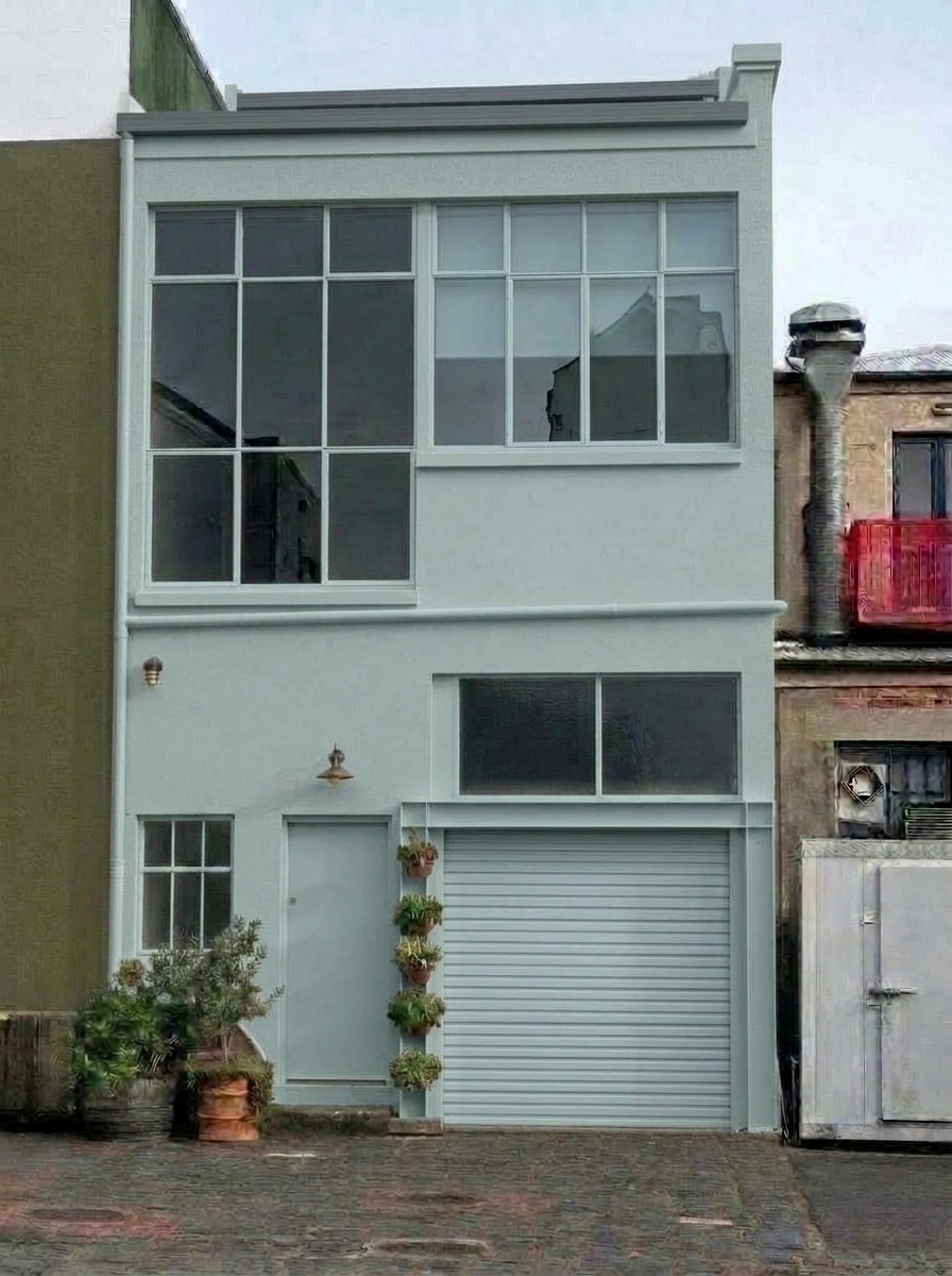 Facade design in Loft Facade style — Facade by GenRoom AI