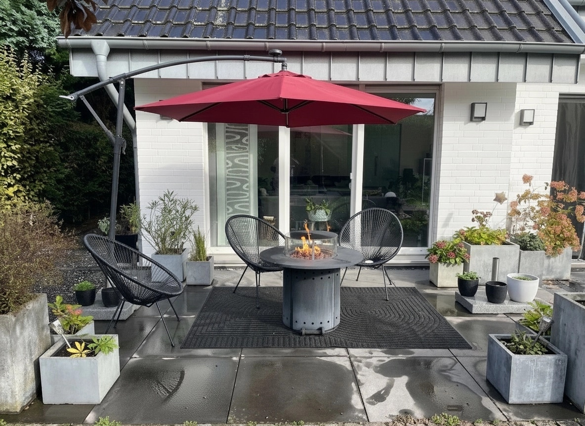Yard design in no_style style — photo by GenRoom AI
