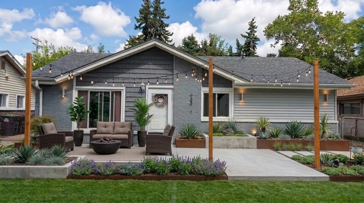 Contemporary Yard Yard design — yard photo by GenRoom AI