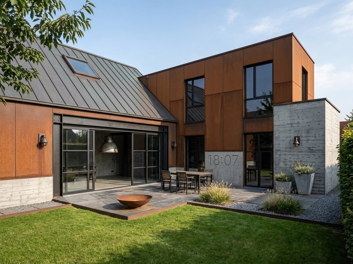 Facade design in Loft Facade style — Facade by GenRoom AI
