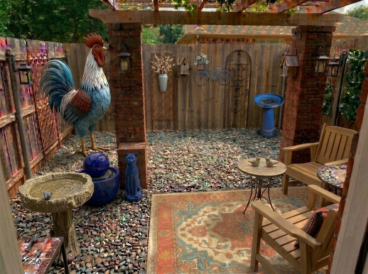 Mediterranean Yard สวน design — yard photo by GenRoom AI