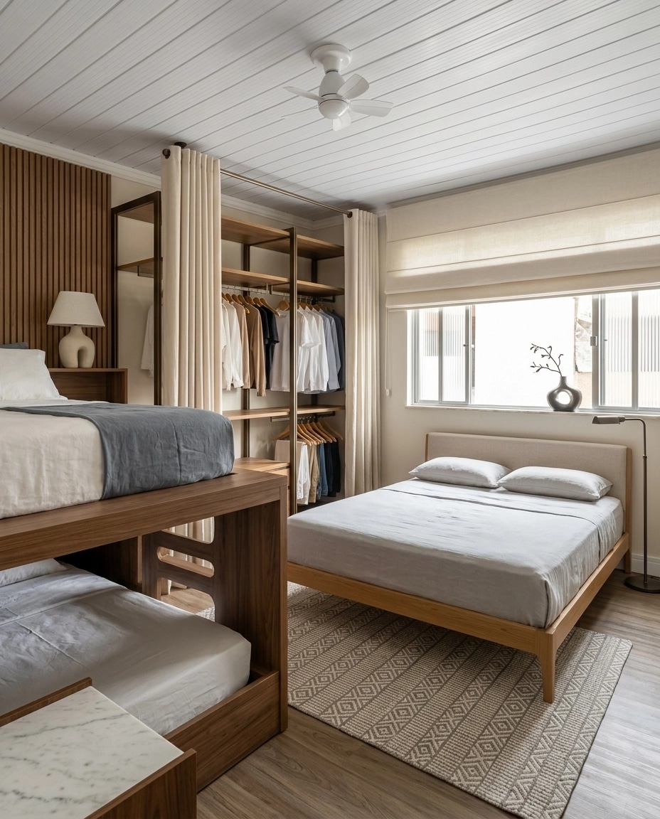 Minimalism Bedroom design — interior photo by GenRoom AI