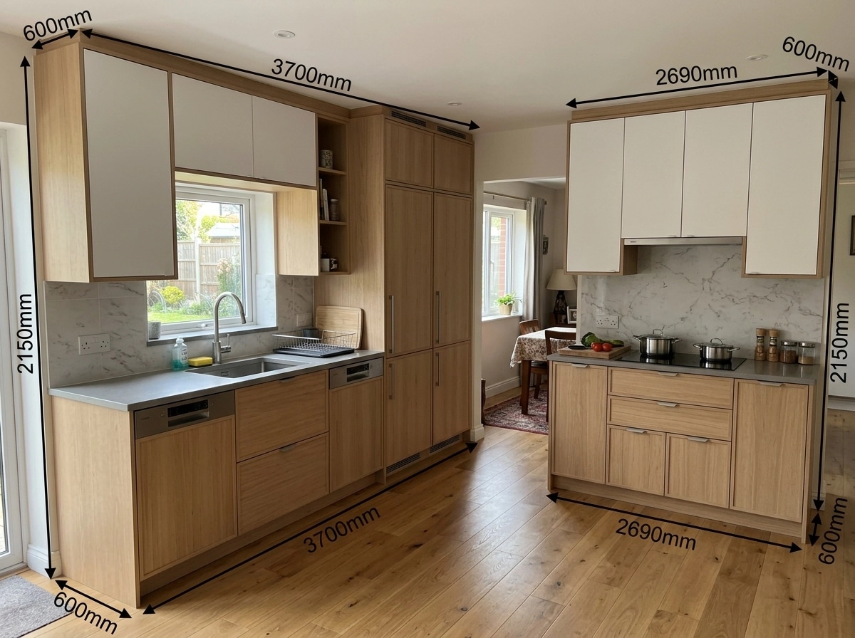Kitchen interior in no_style style — photo by GenRoom AI