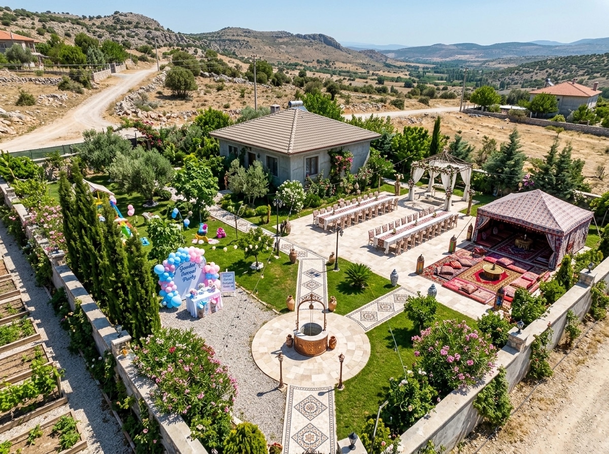 Turkish Garden Giardino design — yard photo by GenRoom AI