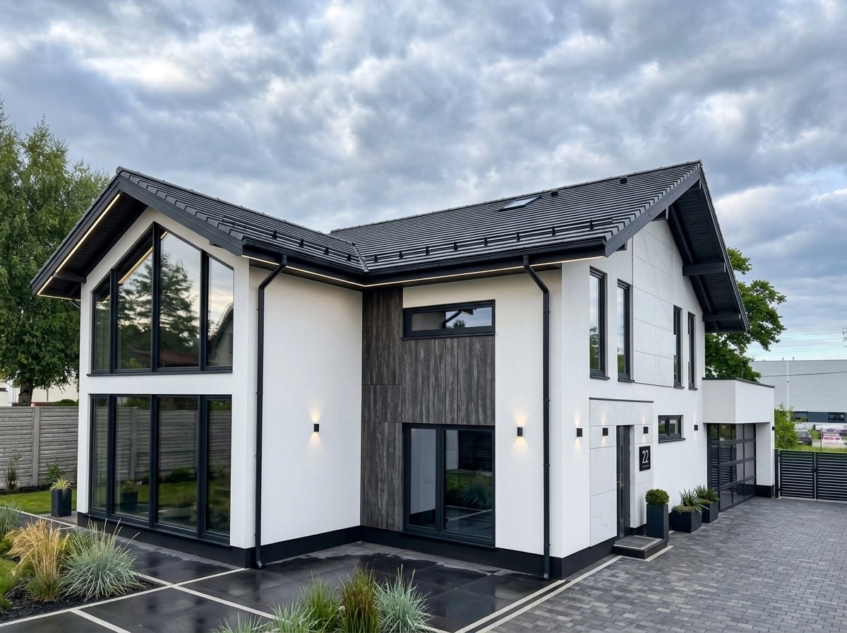Contemporary Facade Facade design — facade photo by GenRoom AI