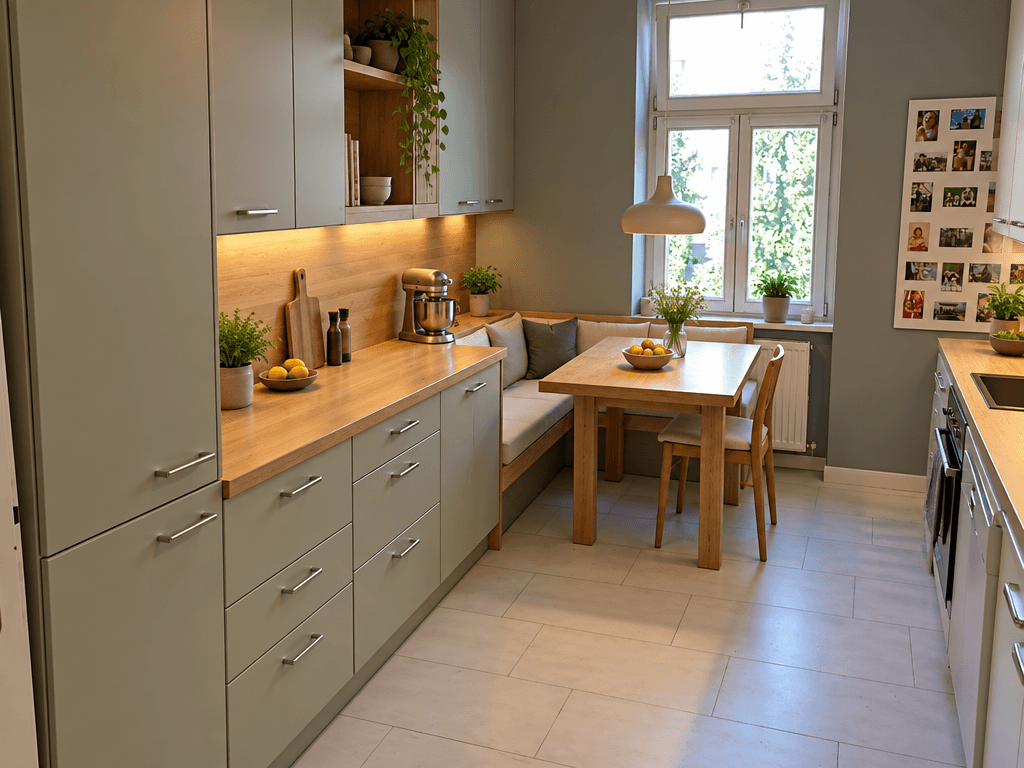 Kitchen interior in no_style style — photo by GenRoom AI